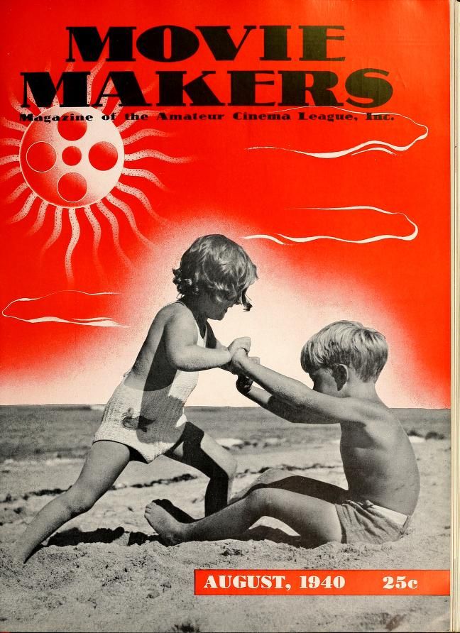 MOVIE MAKERS magazine side cover Issue 188 August 1940