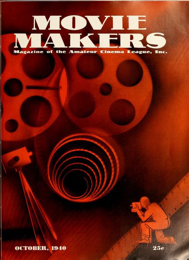 MOVIE MAKERS magazine side cover Issue 190 October 1940