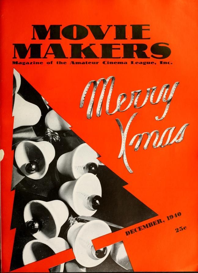 MOVIE MAKERS magazine side cover Issue 192 December 1940