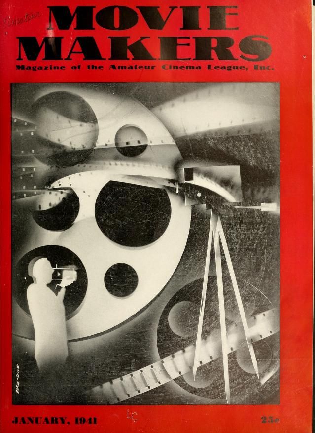 MOVIE MAKERS magazine side cover Issue 193 January 1941