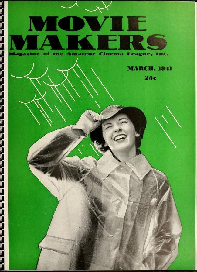 MOVIE MAKERS magazine side cover Issue 195 March 1941