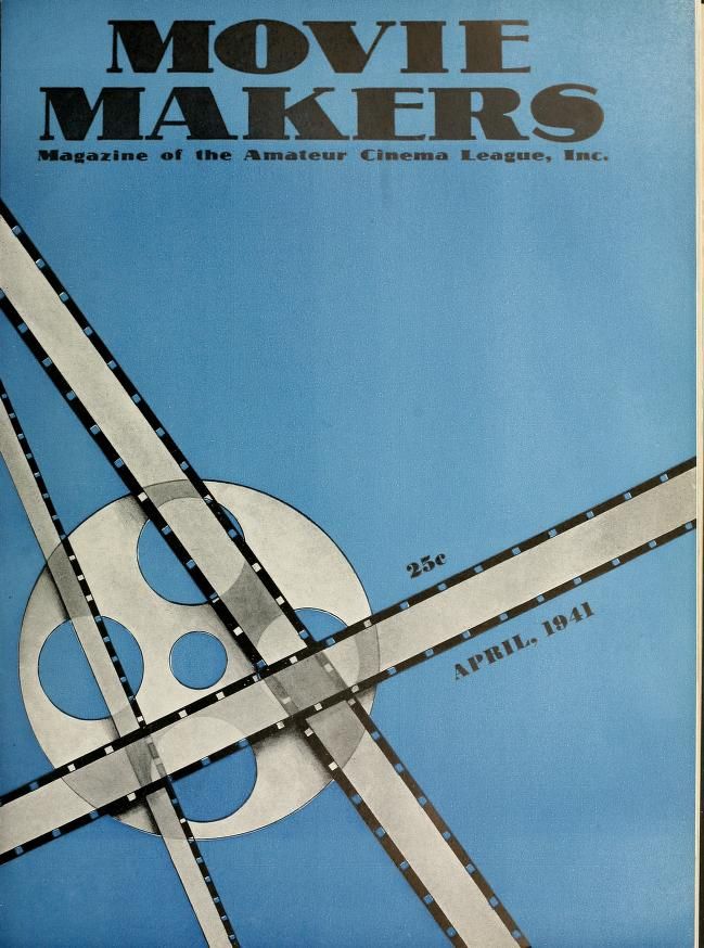 MOVIE MAKERS magazine side cover Issue 196 April 1941