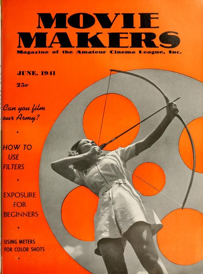 MOVIE MAKERS magazine side cover Issue 198 June 1941
