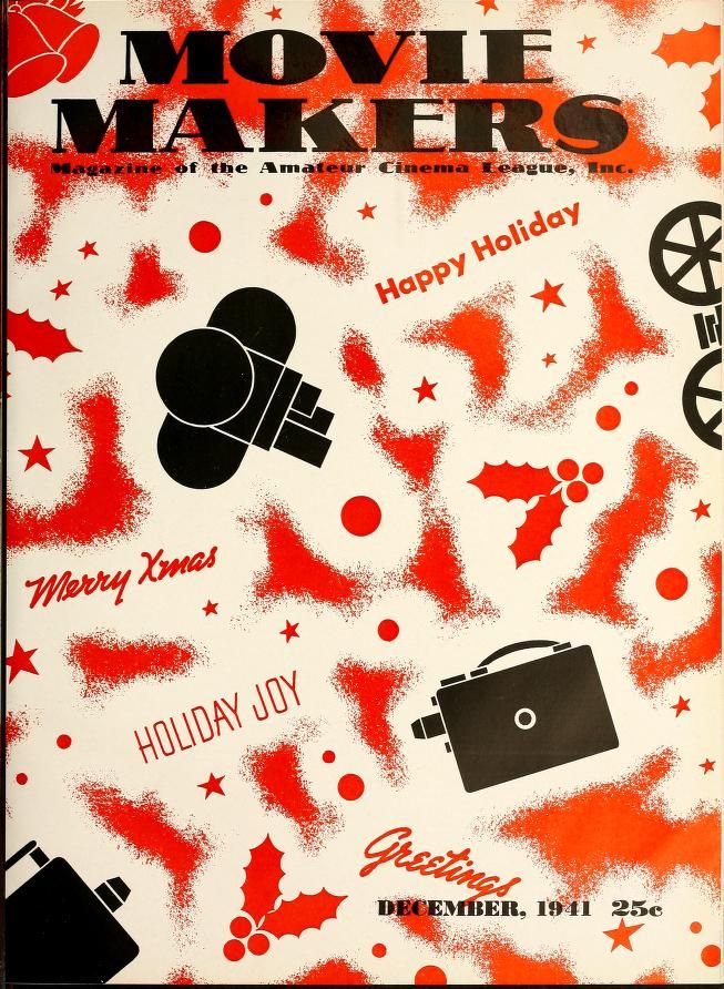 MOVIE MAKERS magazine side cover Issue 204 December 1941