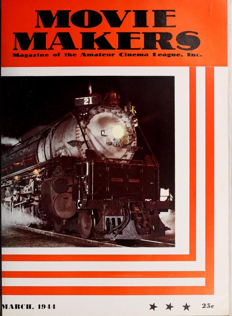 MOVIE MAKERS magazine side cover Issue 231 March 1944