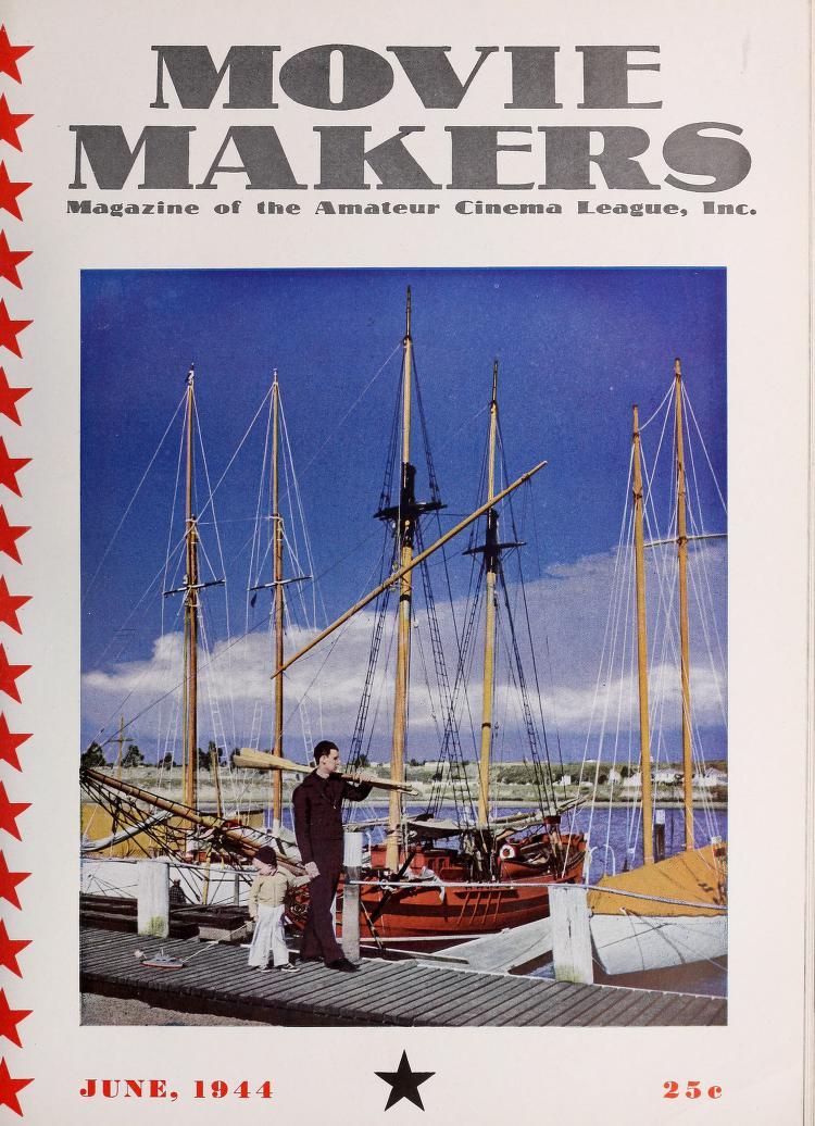 MOVIE MAKERS magazine side cover Issue 234 June 1944