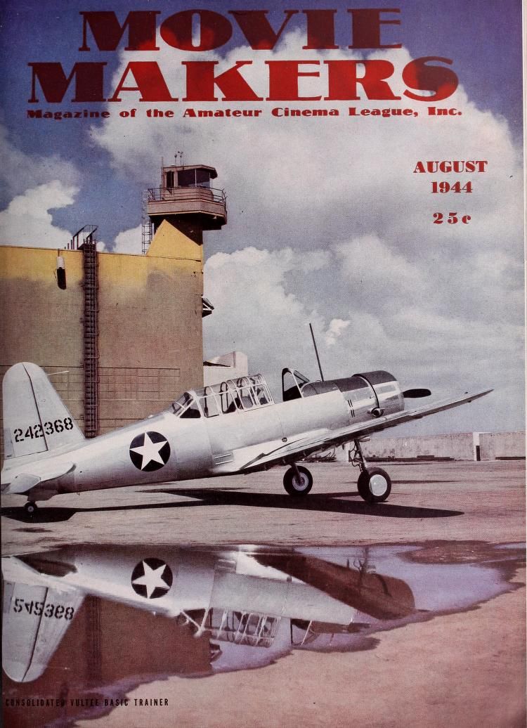 MOVIE MAKERS magazine side cover Issue 236 August 1944