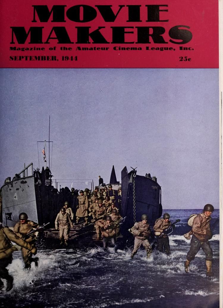 MOVIE MAKERS magazine side cover Issue 237 September 1944