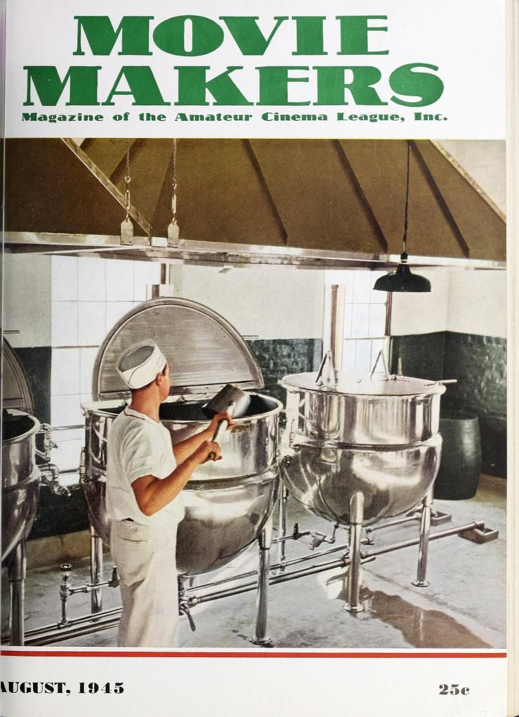 MOVIE MAKERS magazine side cover Issue 248 August 1945