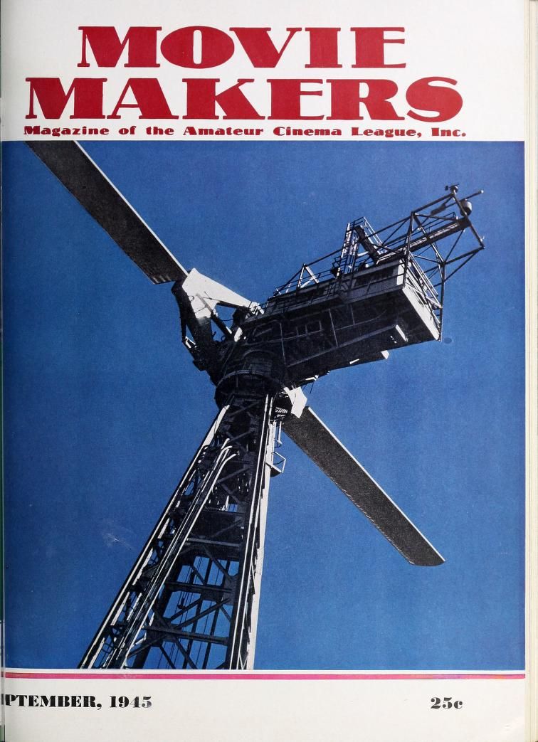 MOVIE MAKERS magazine side cover Issue 249 September 1945