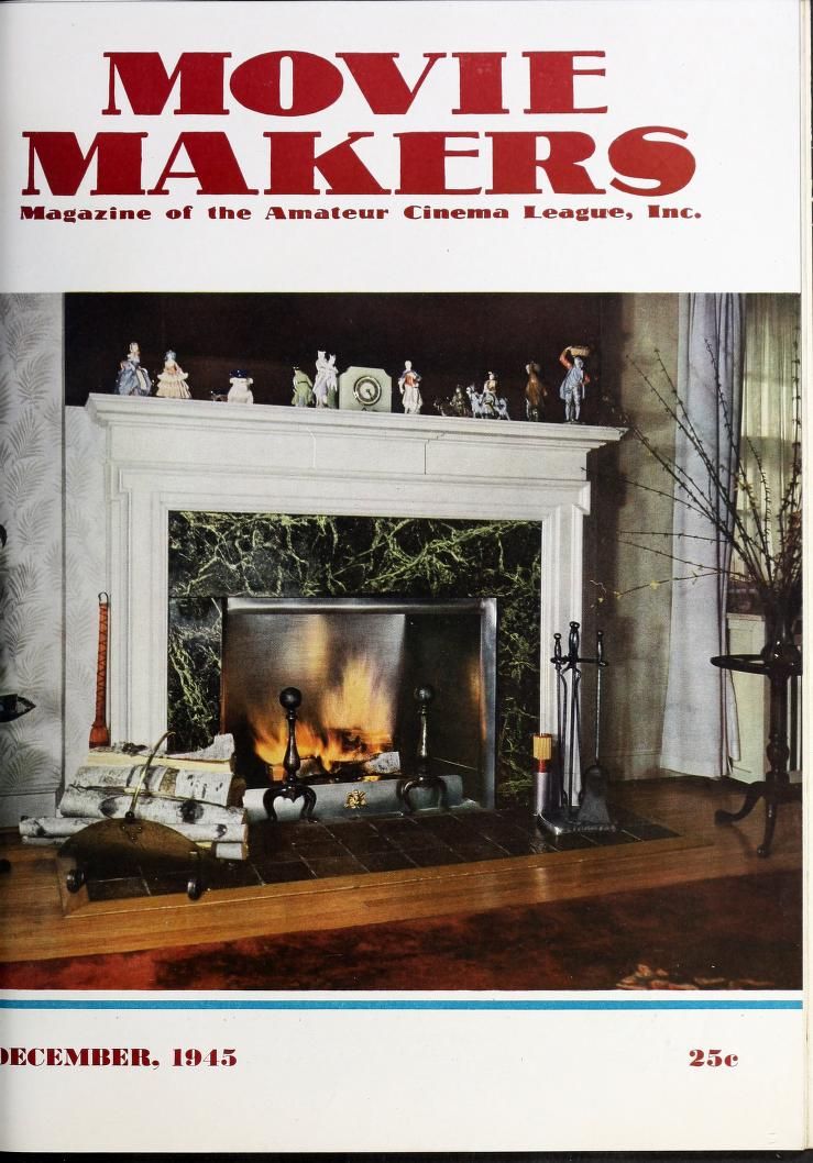 MOVIE MAKERS magazine side cover Issue 252 December 1945