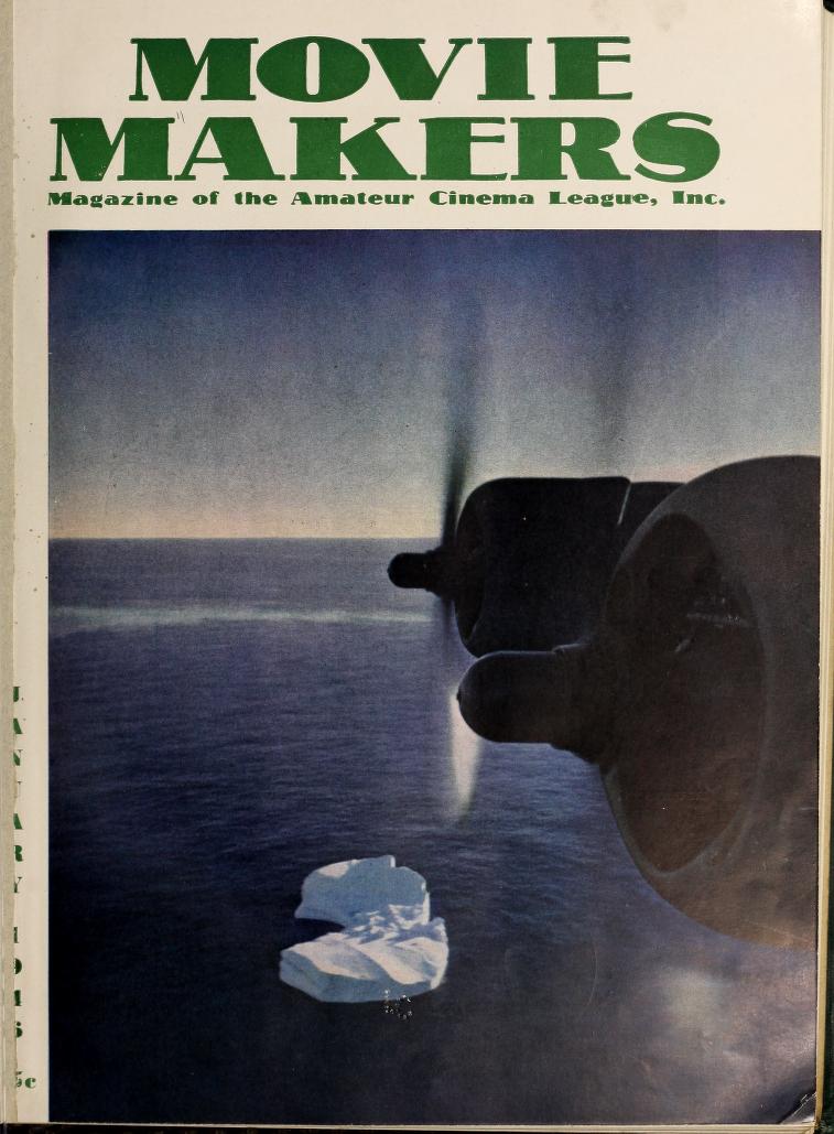 MOVIE MAKERS magazine side cover January 1946