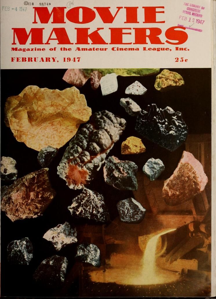 MOVIE MAKERS magazine side cover Issue 254 February 1947