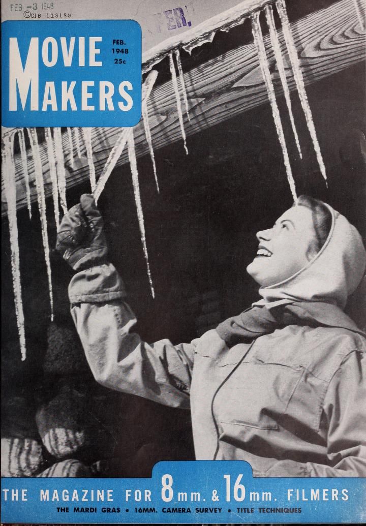 MOVIE MAKERS magazine side cover Issue 266 February 1948