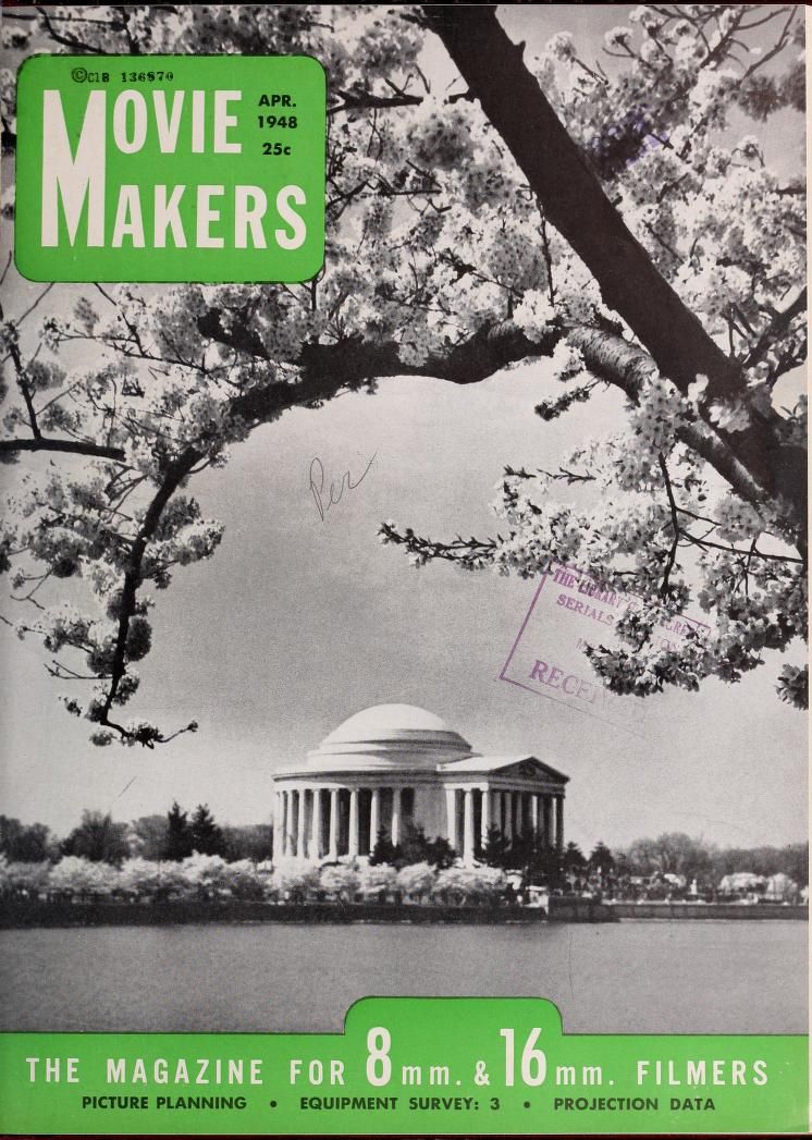 MOVIE MAKERS magazine side cover Issue 268 April 1948
