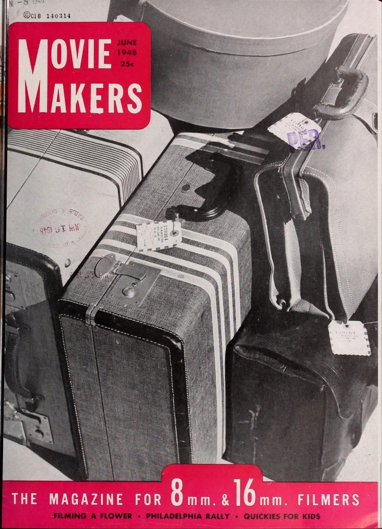 MOVIE MAKERS magazine side cover Issue 270 June 1948