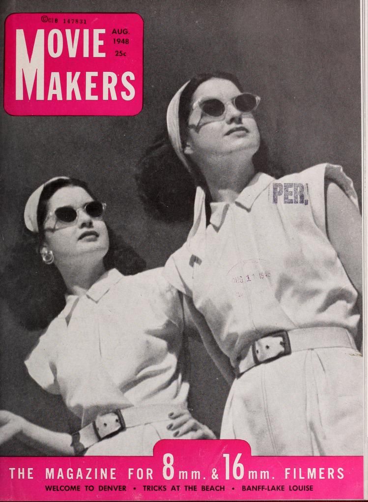 MOVIE MAKERS magazine side cover Issue 272 August 1948