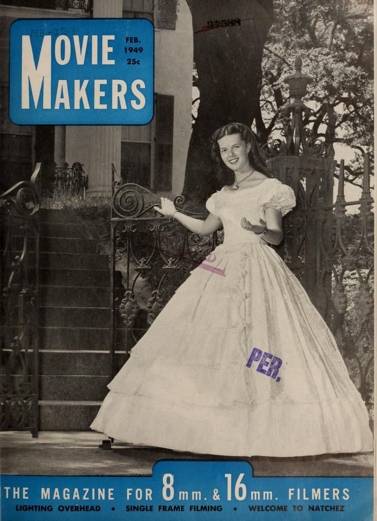 MOVIE MAKERS magazine side cover Issue 278 February 1949