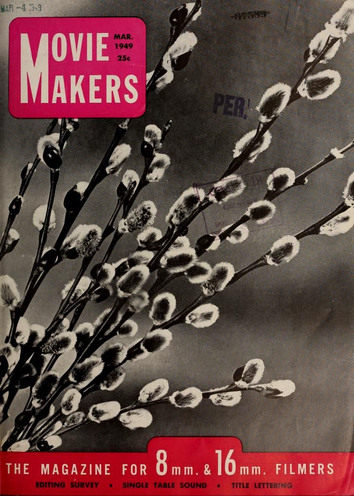 MOVIE MAKERS magazine side cover Issue 279 March 1949