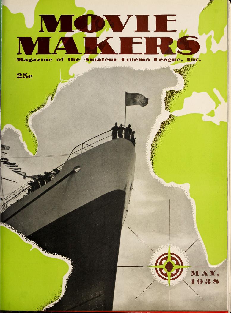 MOVIE MAKERS magazine side cover May 1938