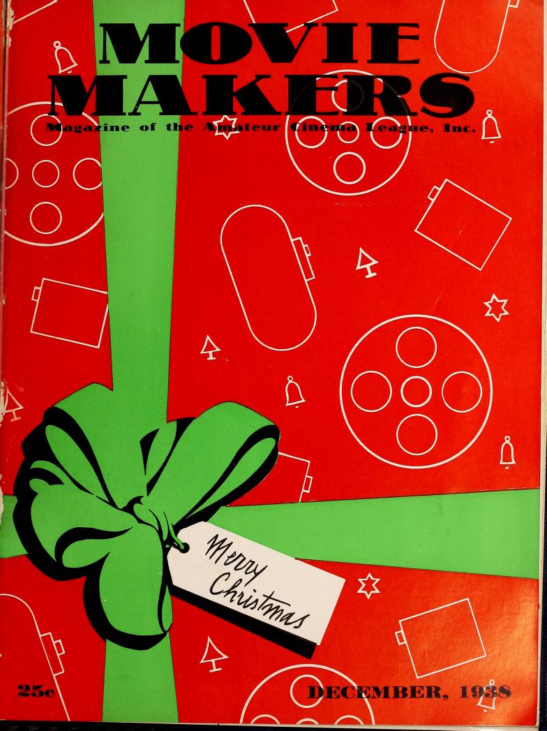 MOVIE MAKERS magazine side cover December 1938