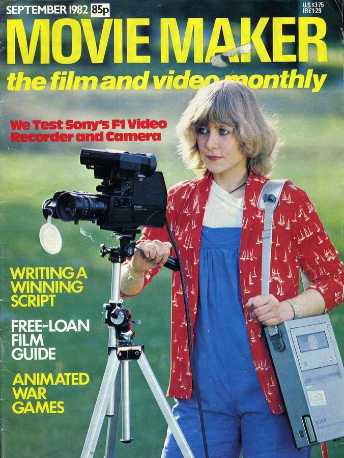 MOVIE MAKER (UK) magazine side cover September 1982
