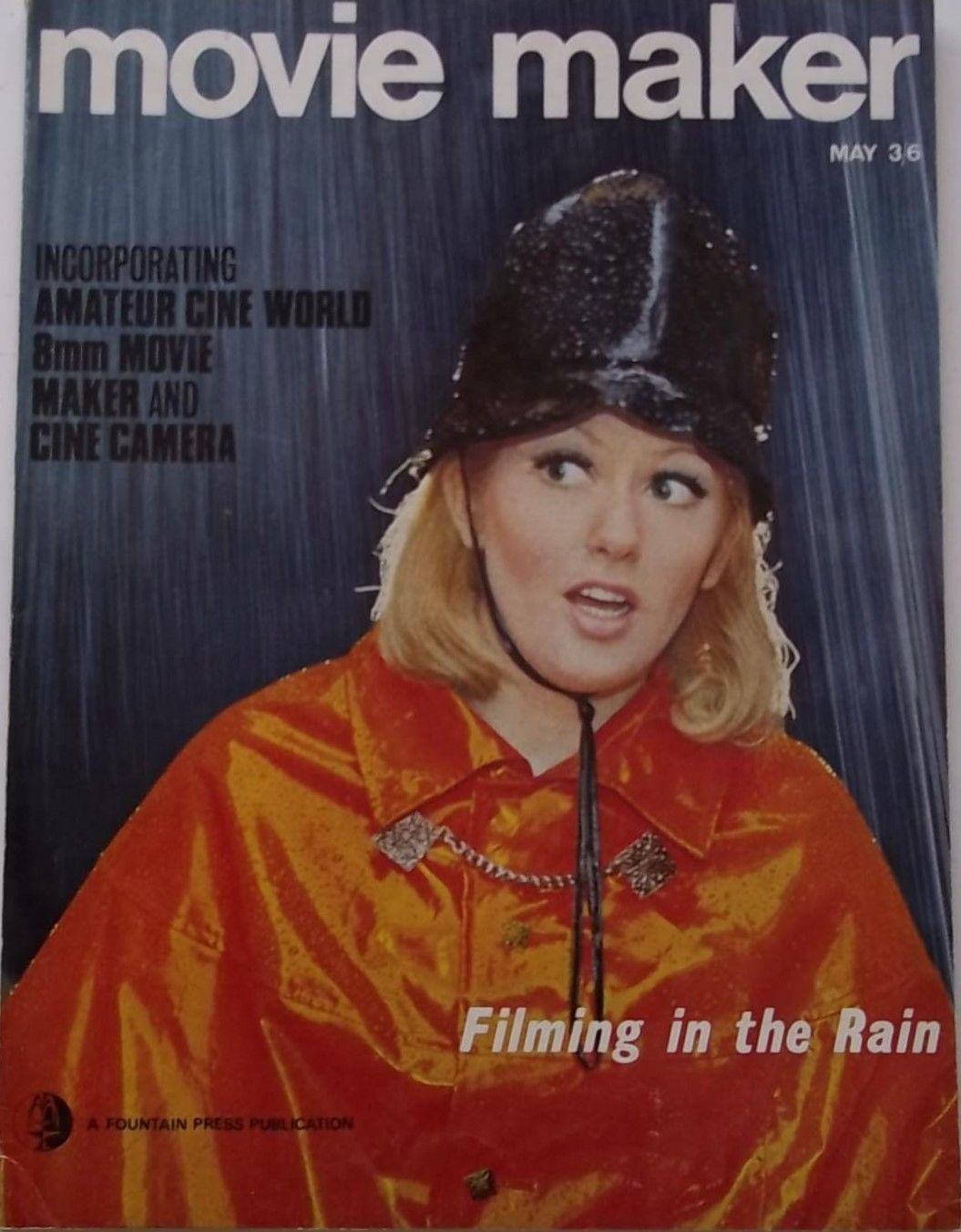 MOVIE MAKER (UK) magazine side cover  Vol 1 No  3  May 1967
