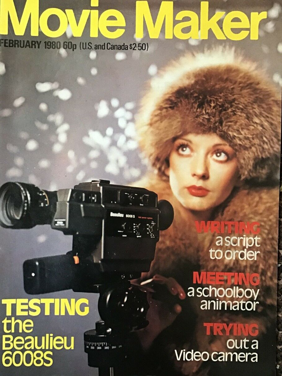 MOVIE MAKER (UK) magazine side cover  February 1980