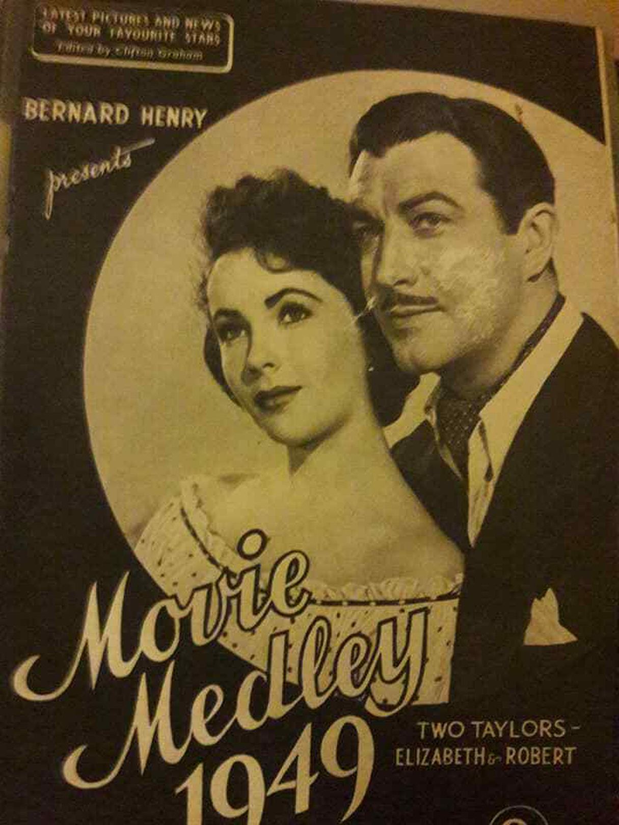 MOVIE MEDLEY 1948 magazine side cover   1949