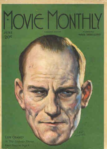 MOVIE MONTHLY magazine side cover June 1925