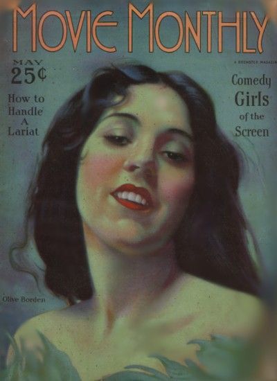 MOVIE MONTHLY magazine side cover May 1926