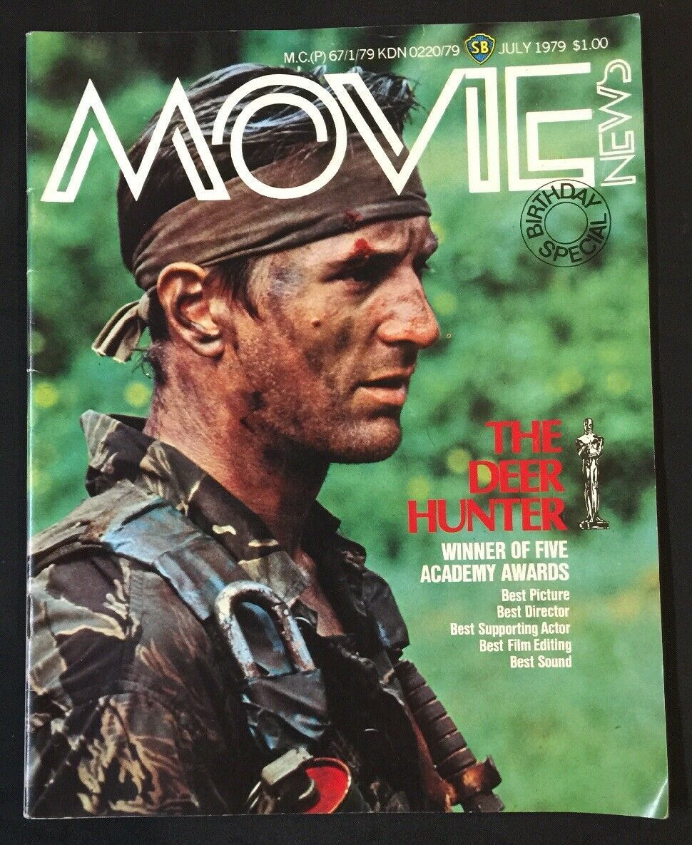 MOVIE NEWS magazine side cover  July 1979