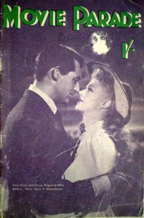 MOVIE PARADE (Au) magazine side cover   1942