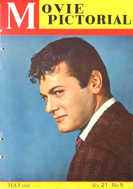 MOVIE PICTORIAL (JP) magazine side cover  Vol 21 # 5 May 1956