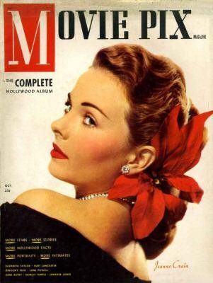 MOVIE PIX magazine side cover  Vol 1 # 3 October 1949