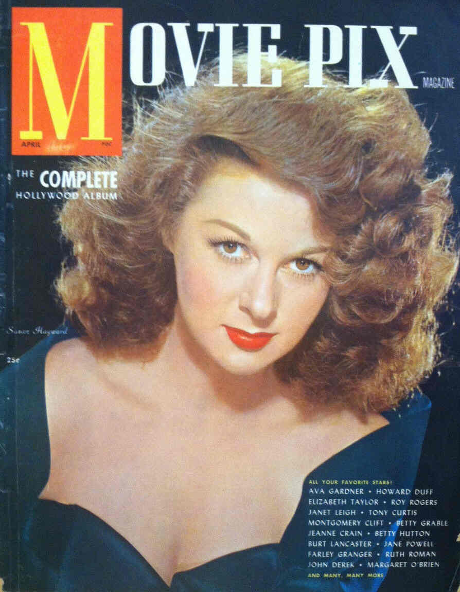 MOVIE PIX magazine side cover  Vol 2 # 4 April 1951