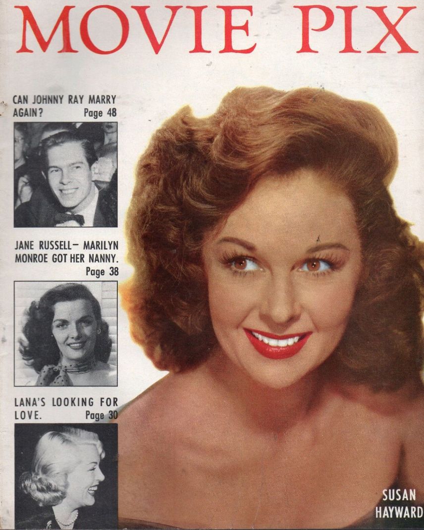 MOVIE PIX magazine side cover  Vol 4 No  4  June 1953