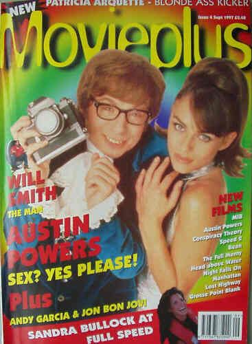 MOVIEPLUS magazine side cover Issue 4 September 1997