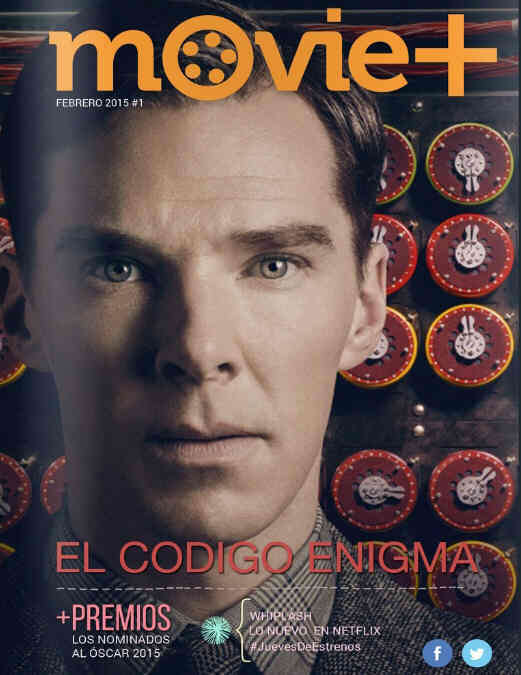 MOVIE PLUS magazine side cover Issue 1 February 2015