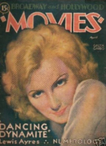 MOVIES (Alavania) magazine side cover April 1931