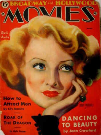 MOVIES (Alavania) magazine side cover September 1932