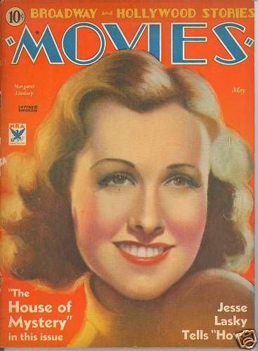 MOVIES (Alavania) magazine side cover May 1934