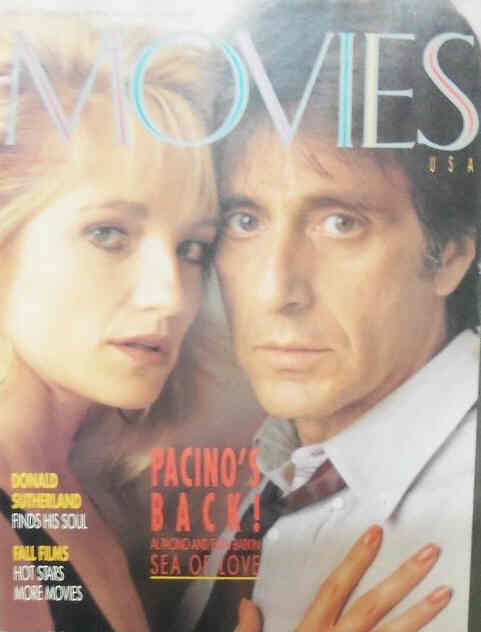 MOVIES USA magazine side cover October 1989