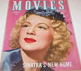 MODERN MOVIES (Ideal) magazine side cover February 1945
