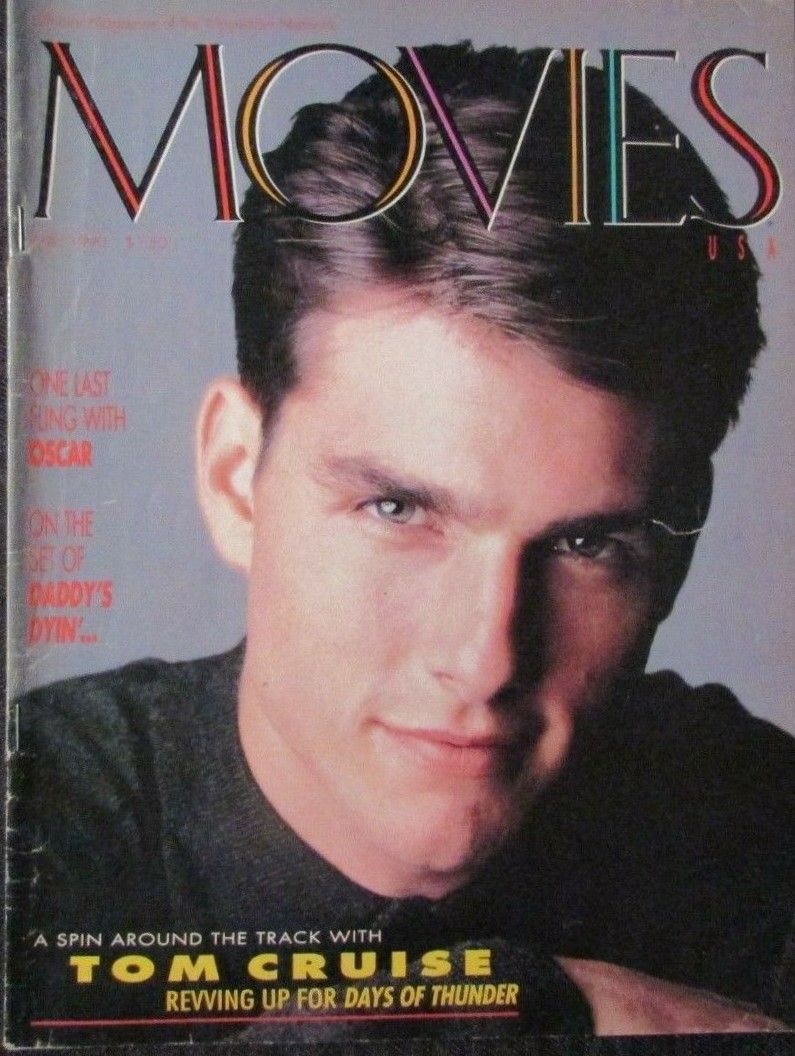 MOVIES USA magazine side cover  Vol 3 # 7 May 1990