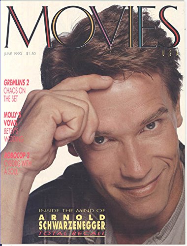 MOVIES USA magazine side cover  Vol 3 # 8 June 1990