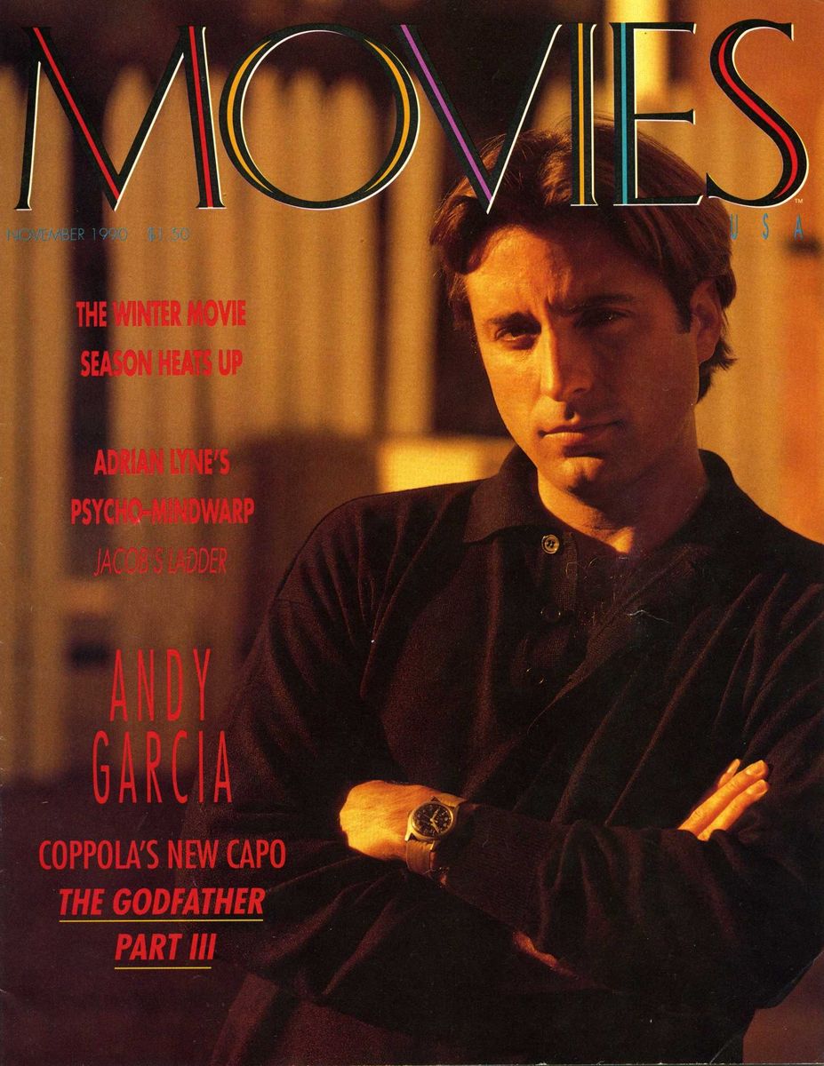 MOVIES USA magazine side cover November 1990