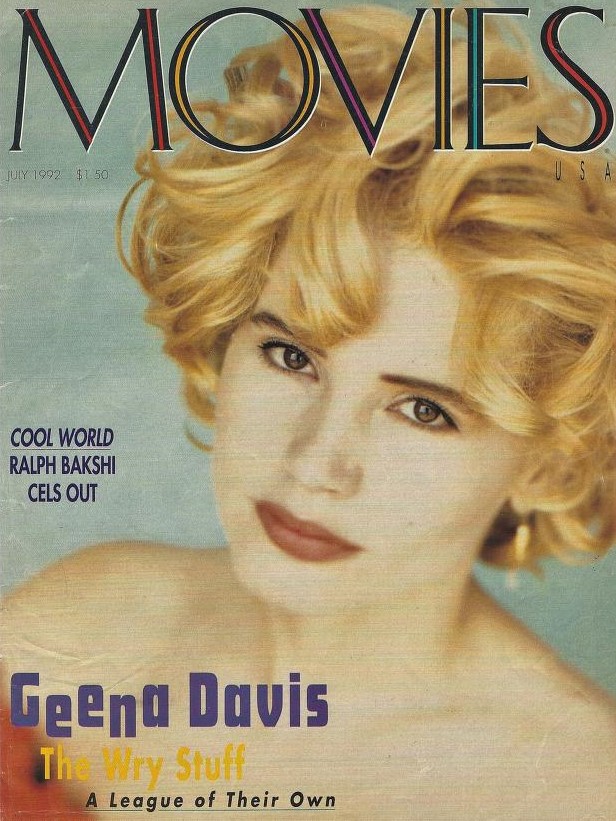 MOVIES USA magazine side cover July 1992