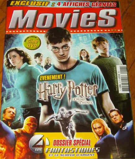 MOVIES (Fr) magazine side cover July/August 2007