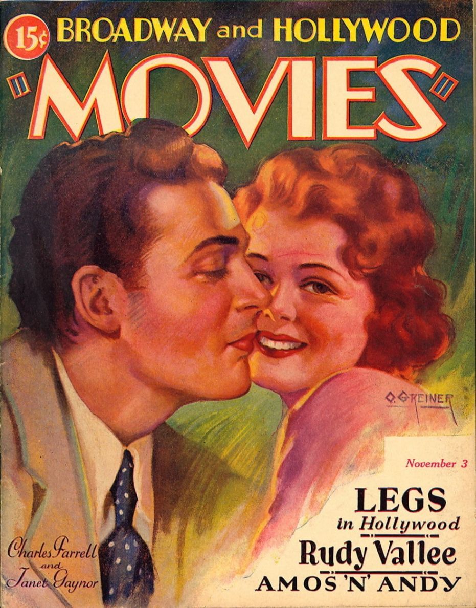 MOVIES (Alavania) magazine side cover Issue 5  Vol 1 No  5  November 1930